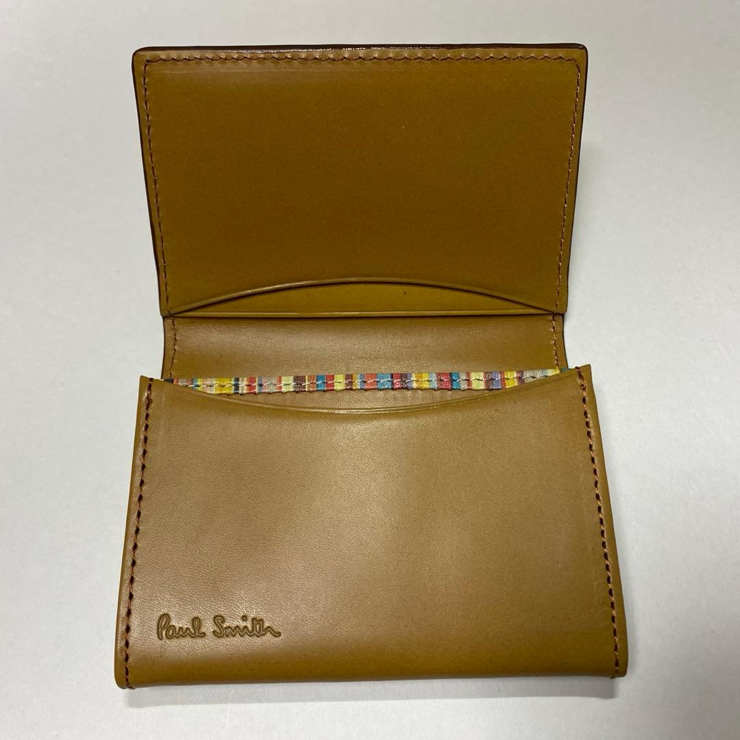 【新品未使用】PaulSmithポールスミス 名刺入れ 箱付