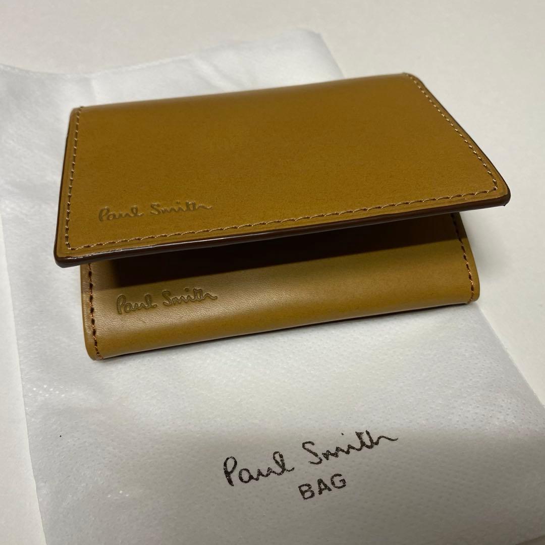 【新品未使用】PaulSmithポールスミス 名刺入れ 箱付