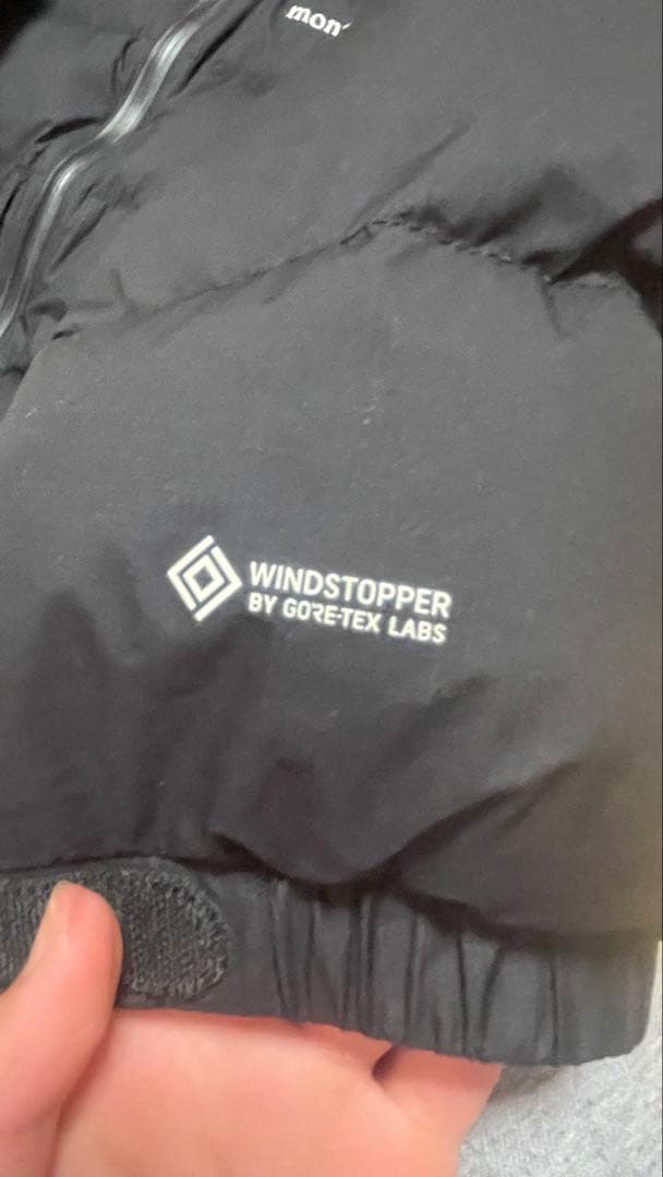 mont-bell パーマフロスト ゴアテックス S 黒