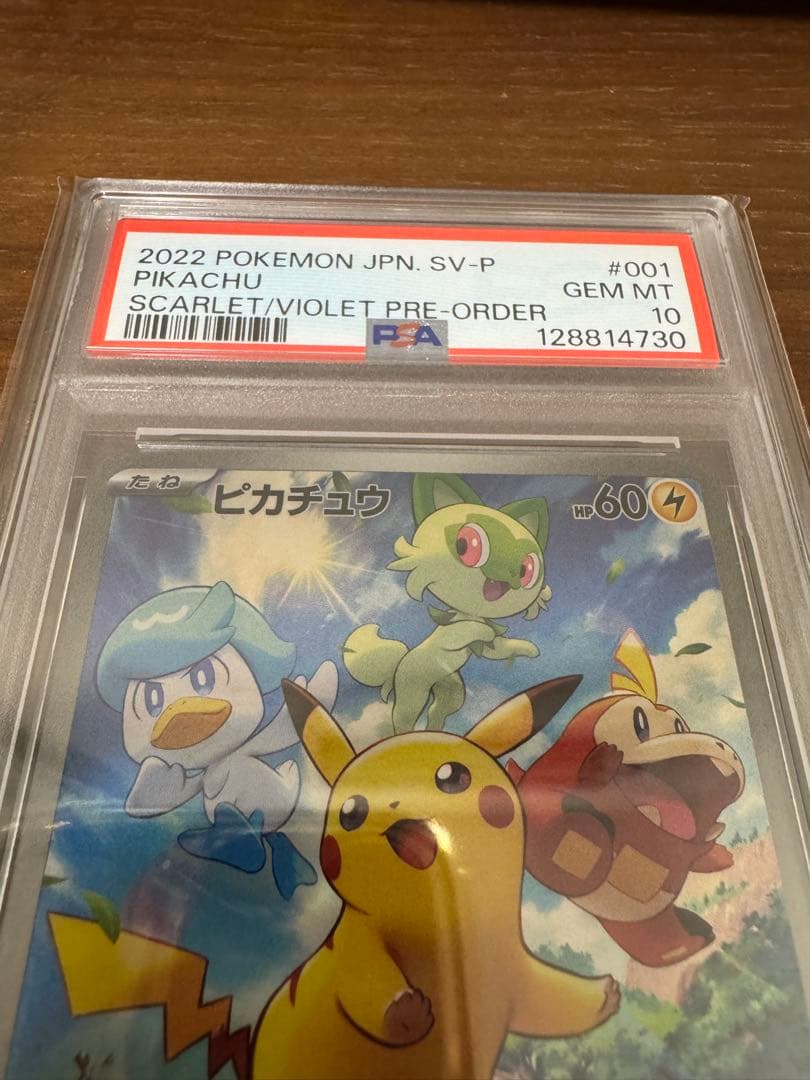 ポケカ PSA10 ピカチュウ みんなでぼうけん