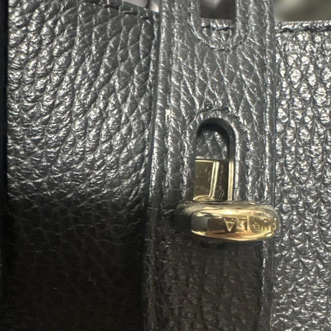 FURLA ブラック NET ミニショルダーバッグ