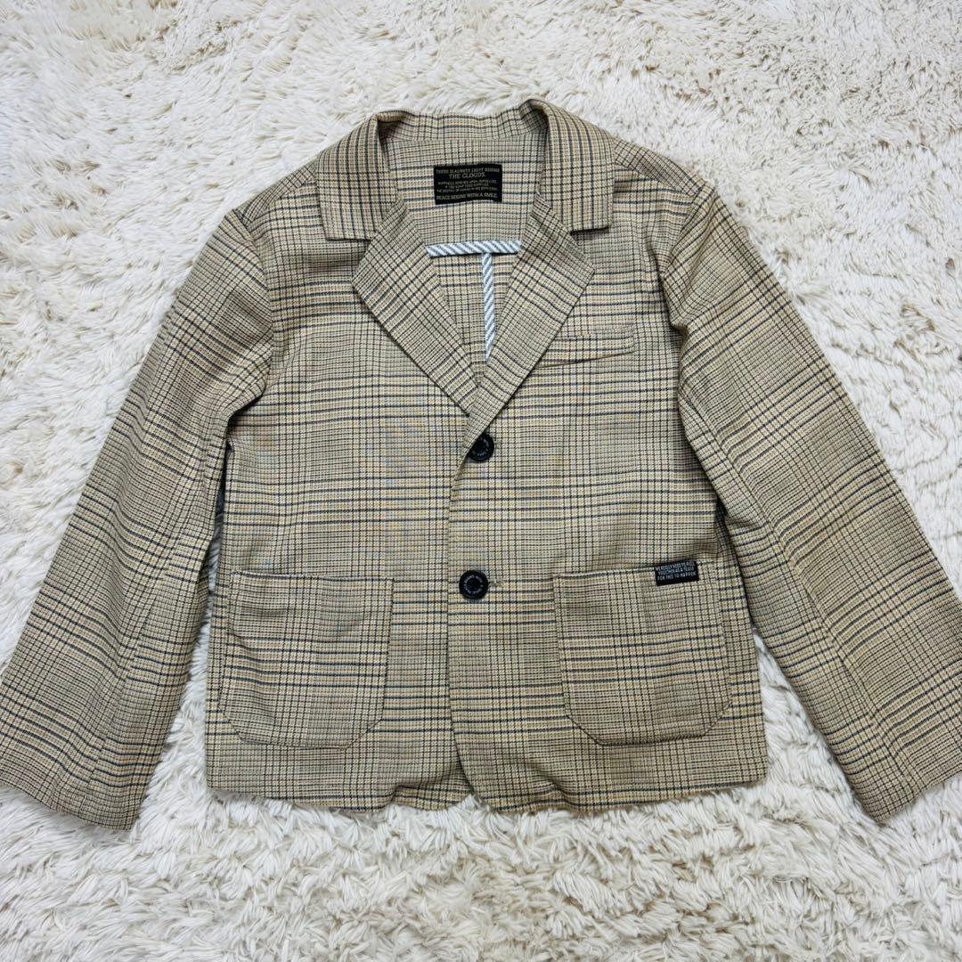 BREEZE 120 スーツ セットアップ 5点セット 七五三 結婚式 チェック