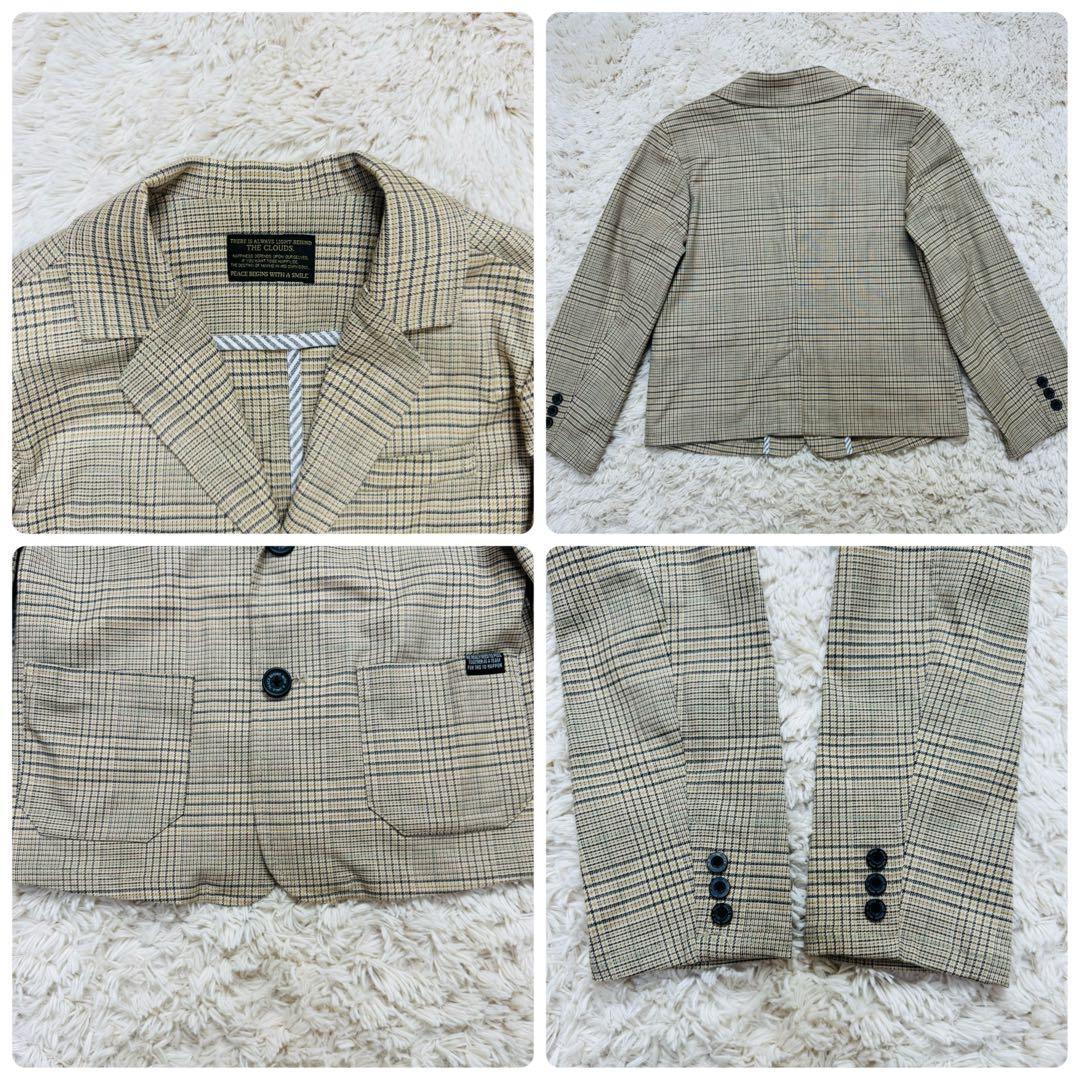 BREEZE 120 スーツ セットアップ 5点セット 七五三 結婚式 チェック