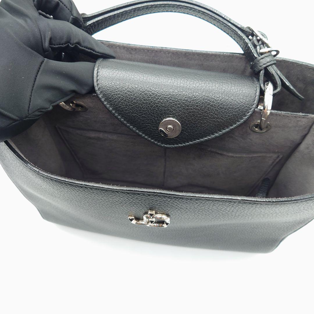 【極美品】ジミーチュウ　ヴァレンヌ　2WAY ハンドバッグ　ショルダー　レザー