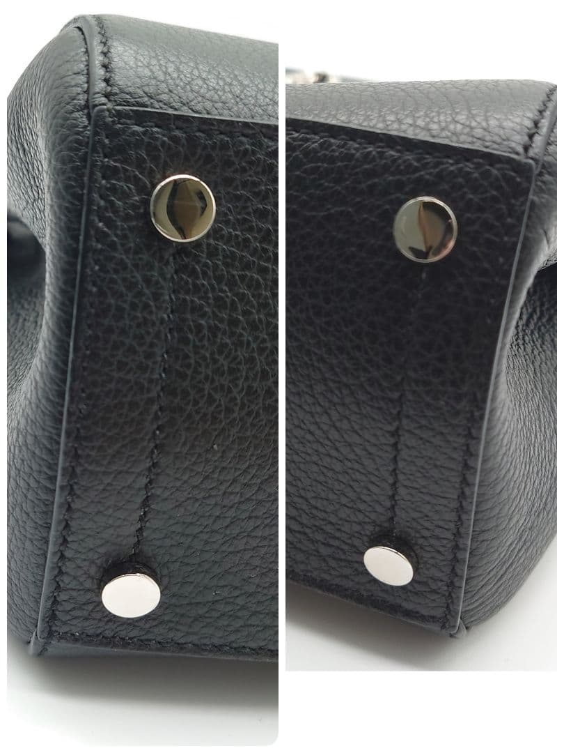 【極美品】ジミーチュウ　ヴァレンヌ　2WAY ハンドバッグ　ショルダー　レザー