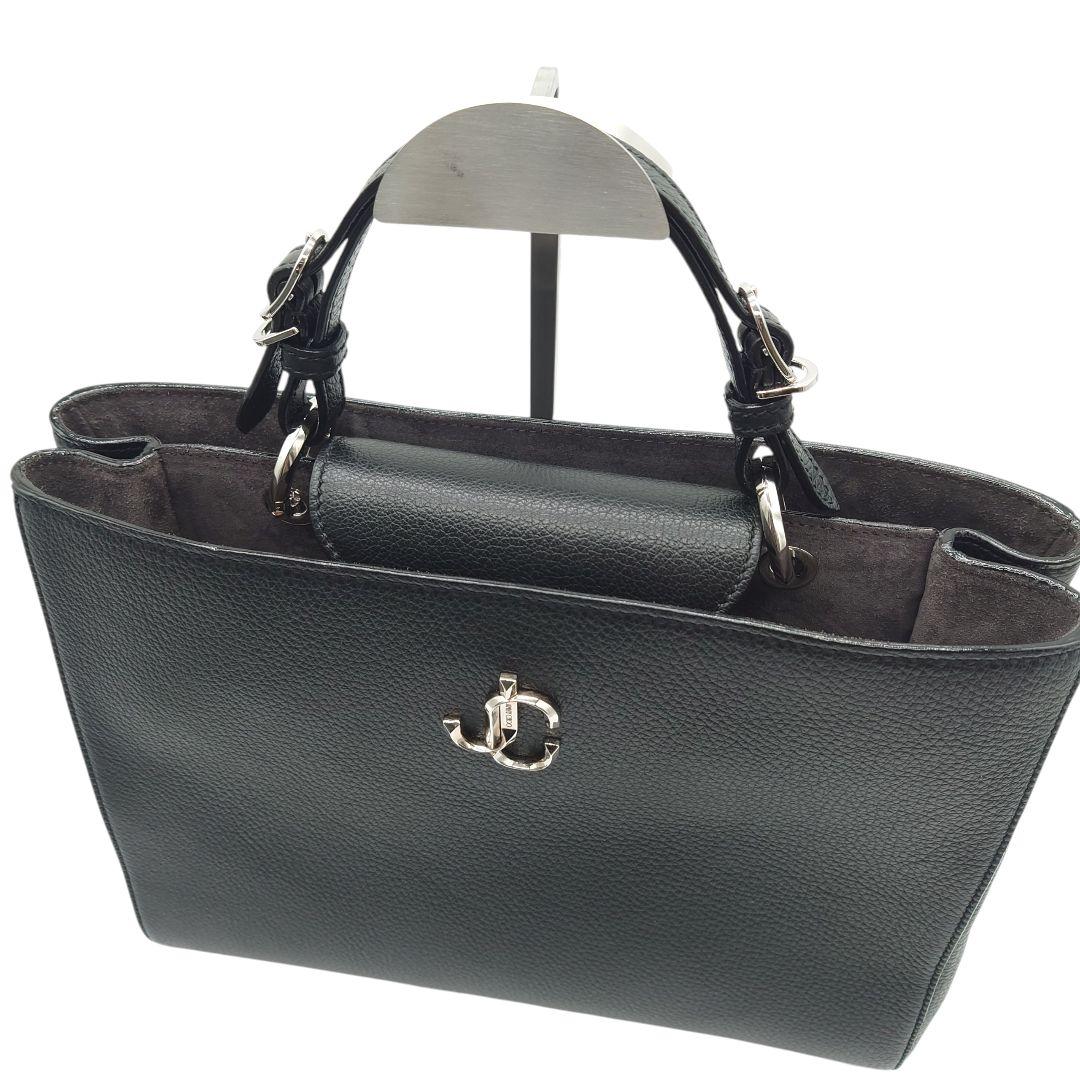 【極美品】ジミーチュウ　ヴァレンヌ　2WAY ハンドバッグ　ショルダー　レザー