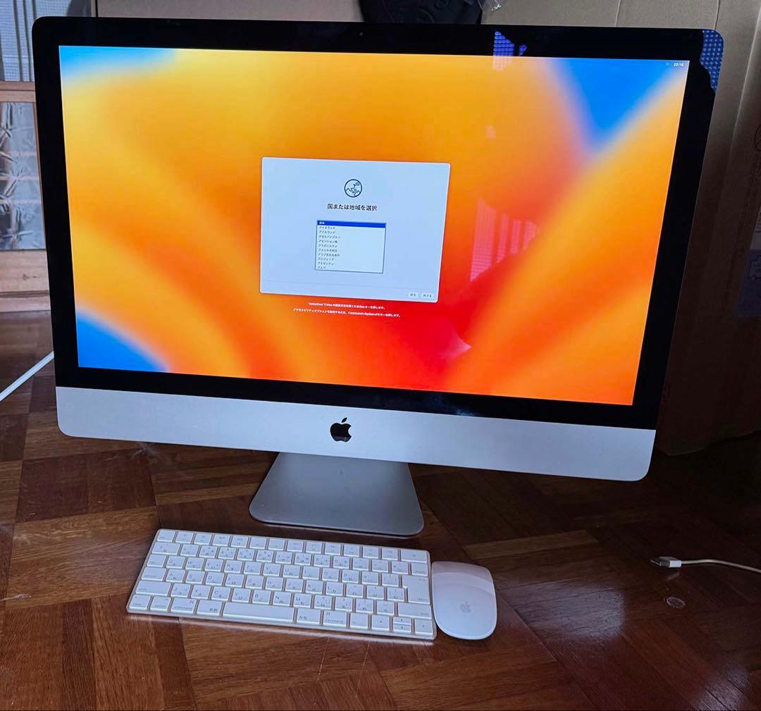 Apple iMac 27インチ 5K 2017 3.4GHz
