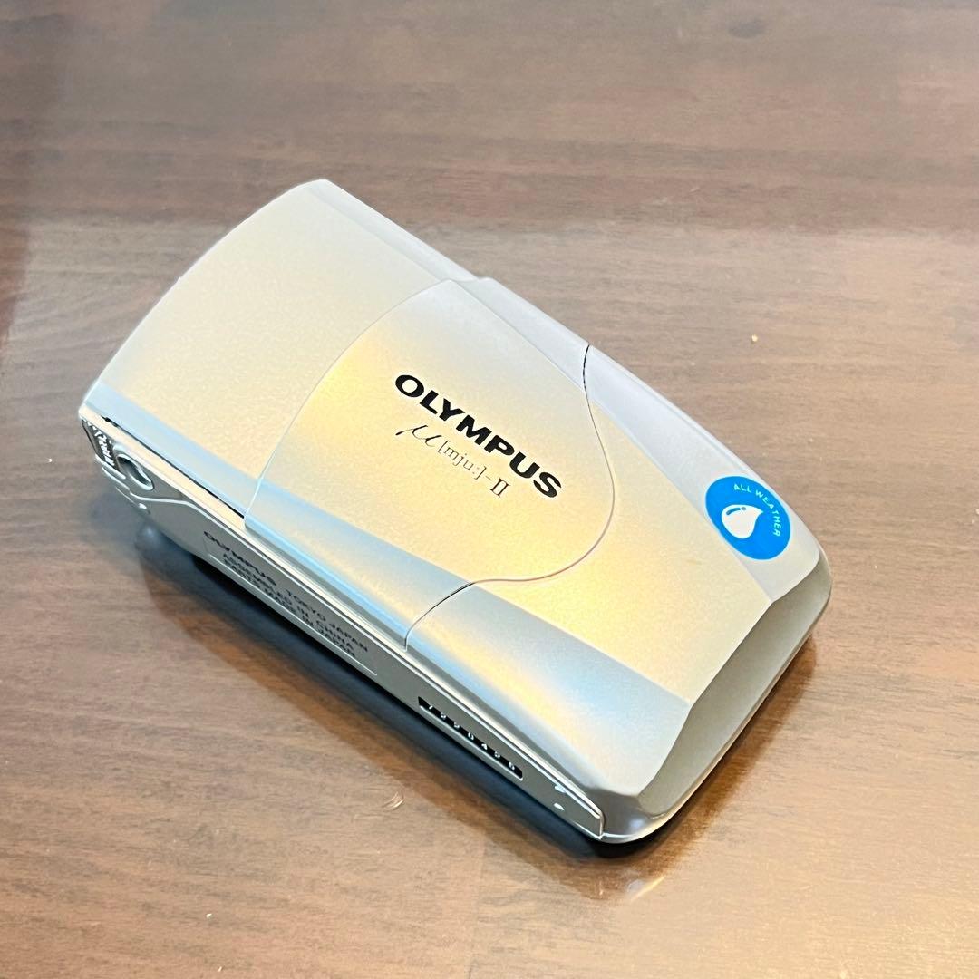 オリンパスμ-Ⅱ 単焦点コンパクトフィルムカメラ