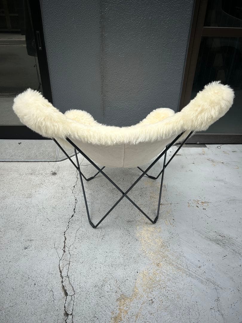 climax***断捨離中 バタフライチェア シープスキン cuero