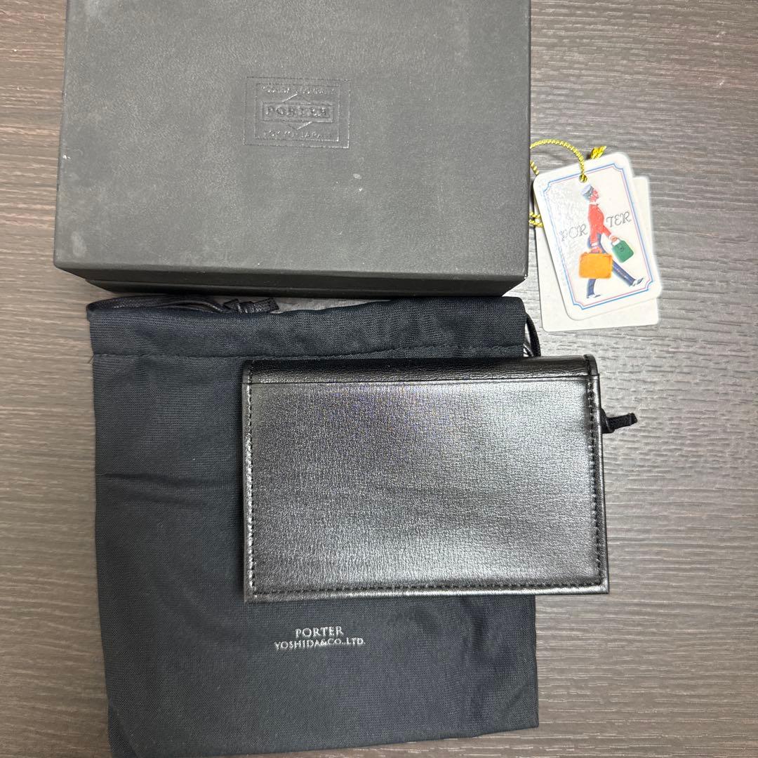 PORTER ブラック 名刺入れ　本日限定価格