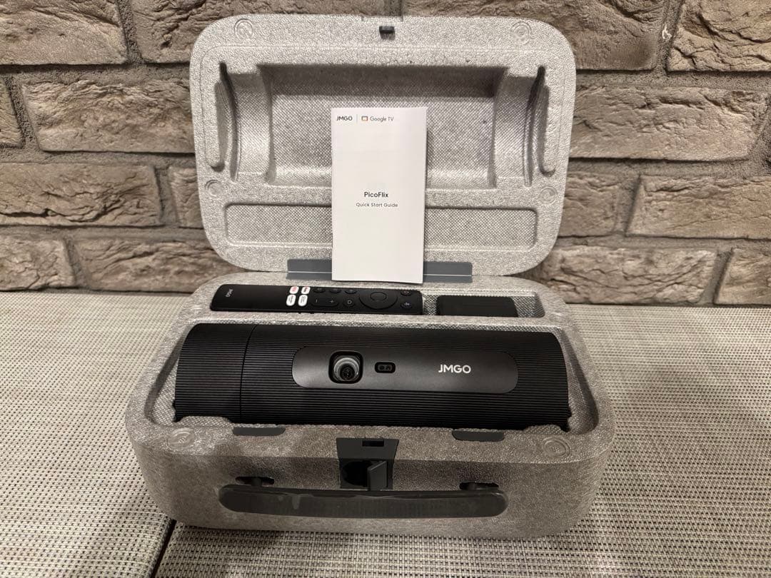 【美品】JMGO PicoFlix モバイルプロジェクター※数回のみ使用