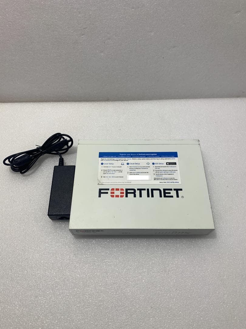 FortiGate 60F ライセンス期限2027/04/28