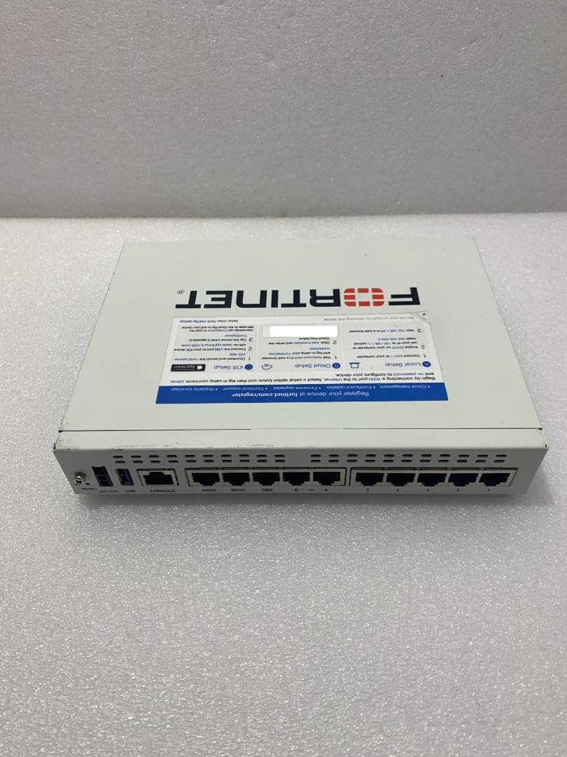 FortiGate 60F ライセンス期限2027/04/28