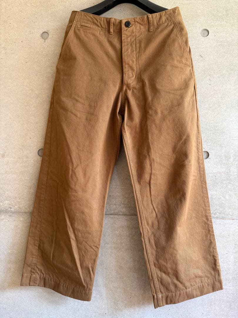2024AW：OUTIL（ウティ） PANTALON Meynes BROWN