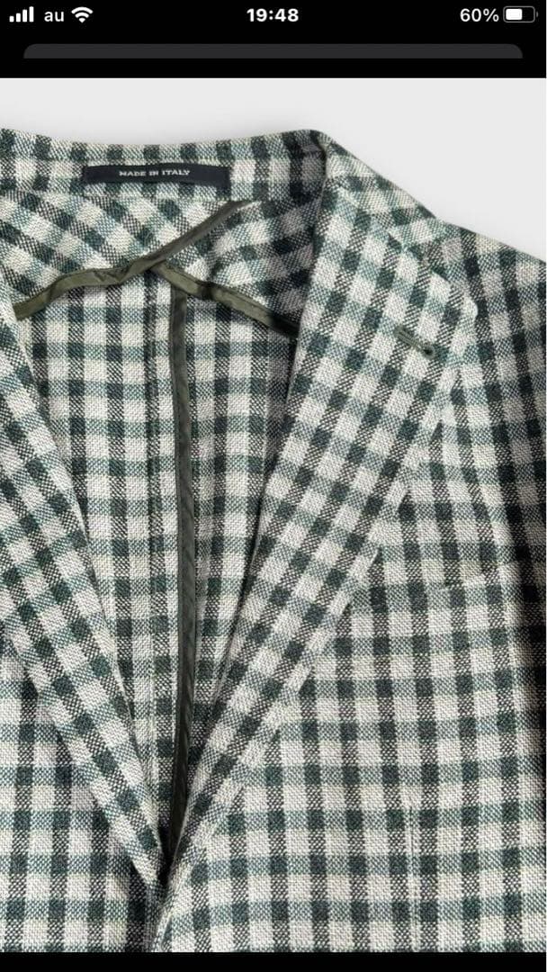 TAGLIATORE MONTECARLO テーラードジャケット 44 グリーン