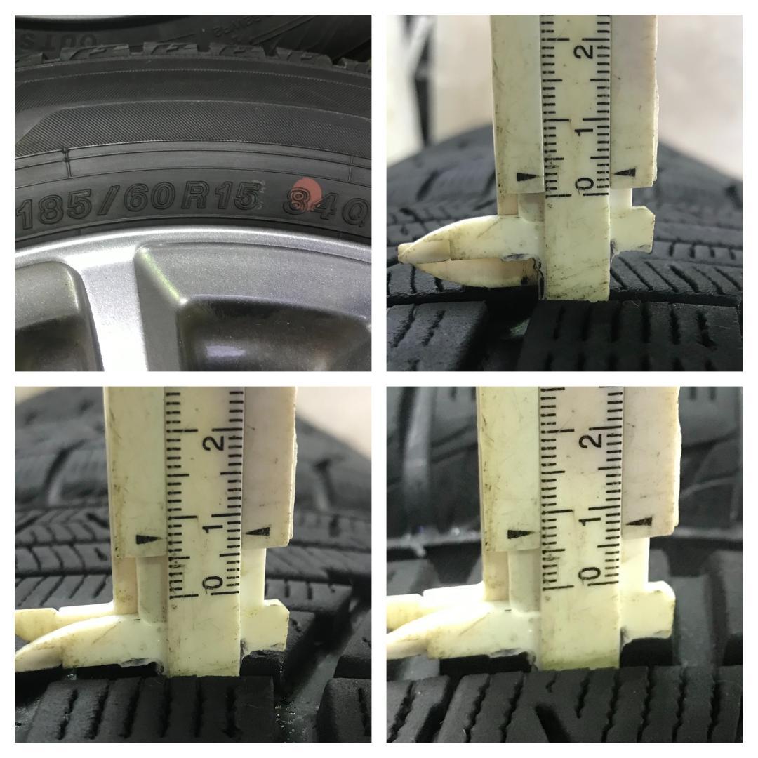 専用60 YOKOHAMA iG60 185/60R15 ホンダ スタッドレス