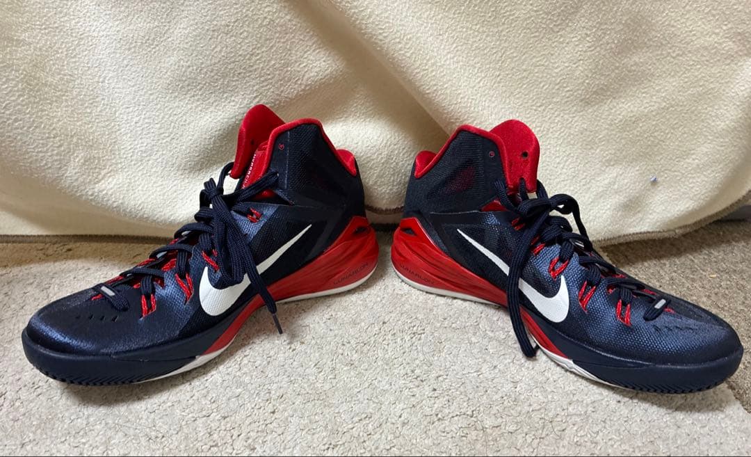 Nike Hyperdunk 26.5cm バスケットシューズ ネイビー/レッド