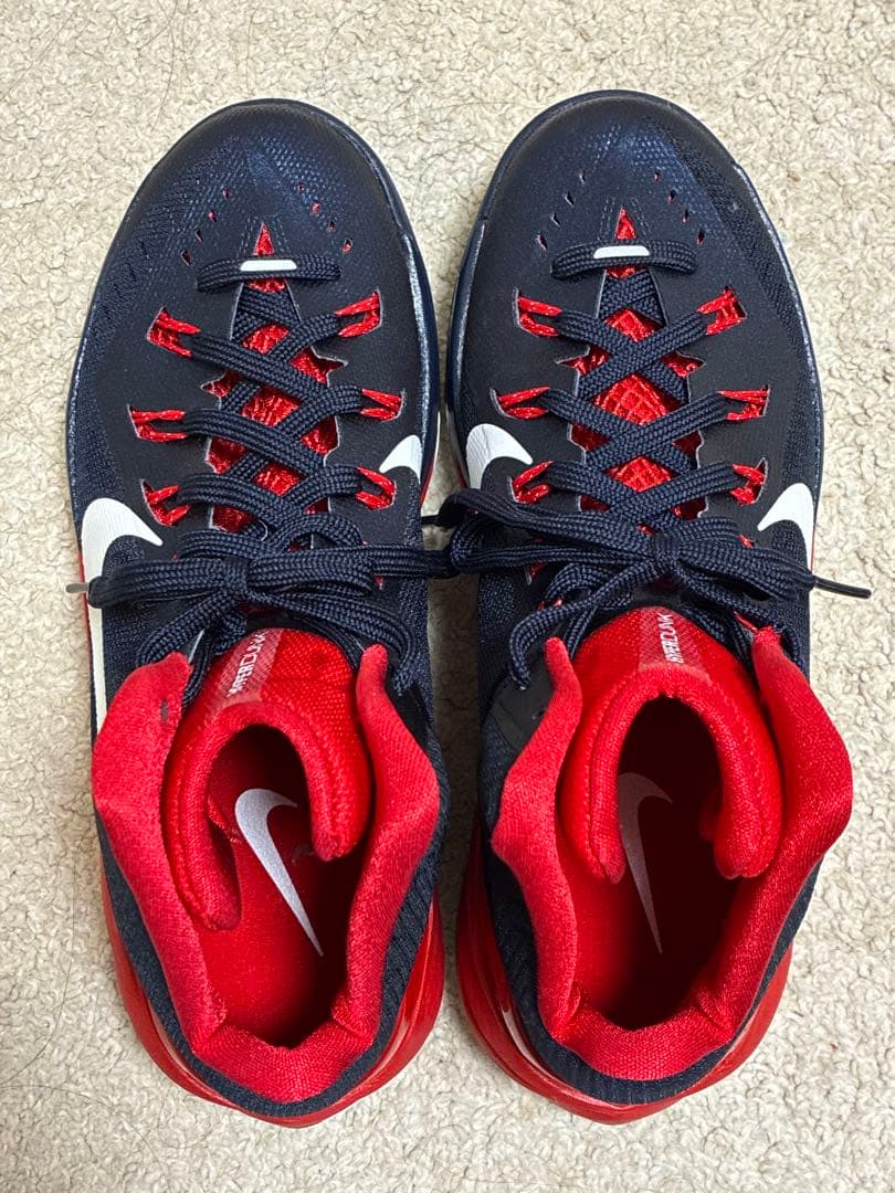 Nike Hyperdunk 26.5cm バスケットシューズ ネイビー/レッド
