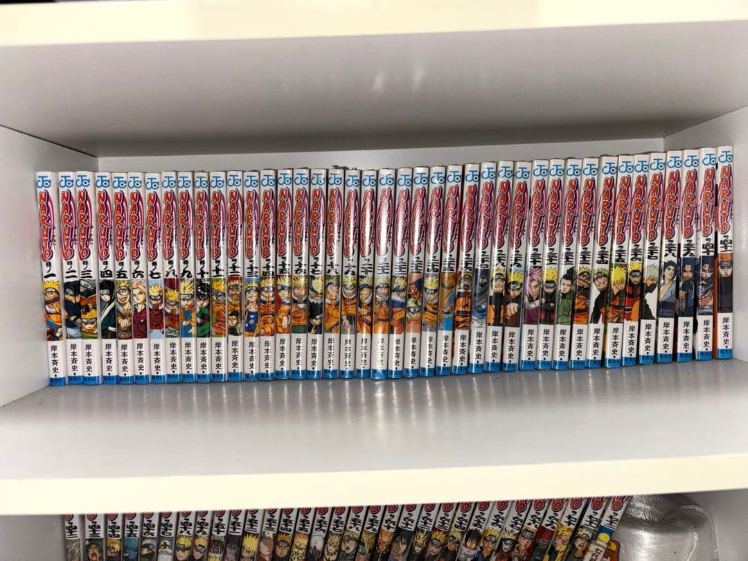 ナルト全72巻マンガ漫画【8巻から72巻まで未開封‼️】【早い者勝ち‼️】