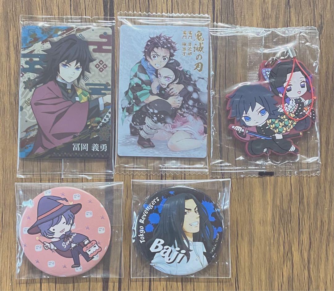 呪術廻戦五条悟 伏黒恵 乙骨憂太 狗巻棘 パンダトレーディングカードグッズセット