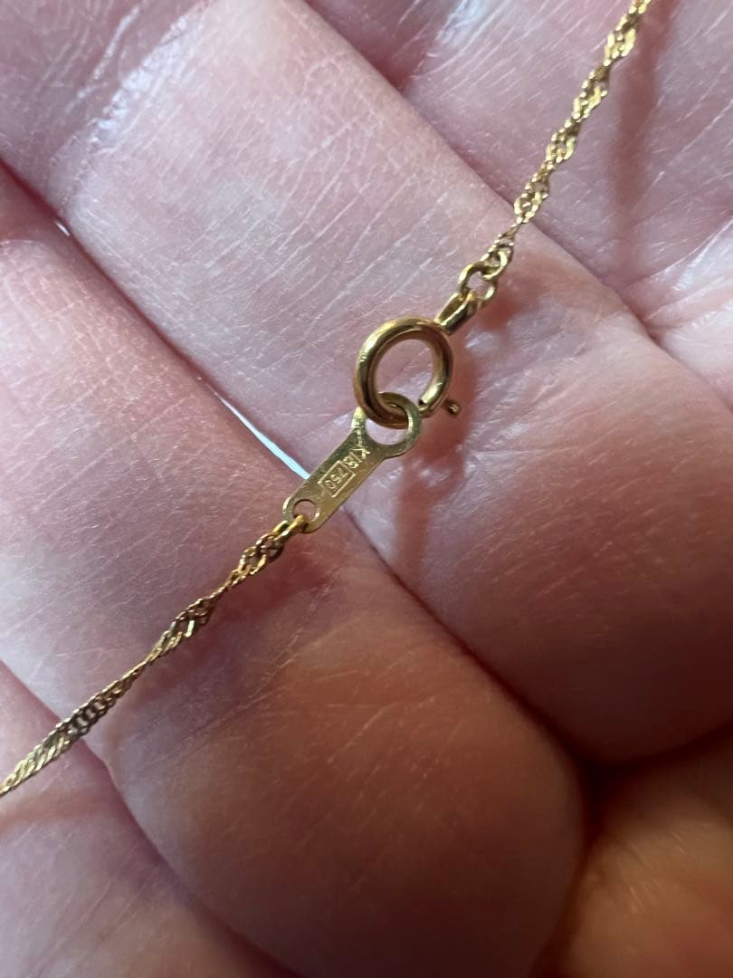 アーカーブラン AHKAH ミュゼクロスネックレス♡十字架 18K ダイヤモンド