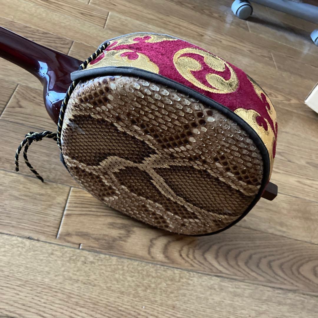 本蛇革三線　ゆし棹