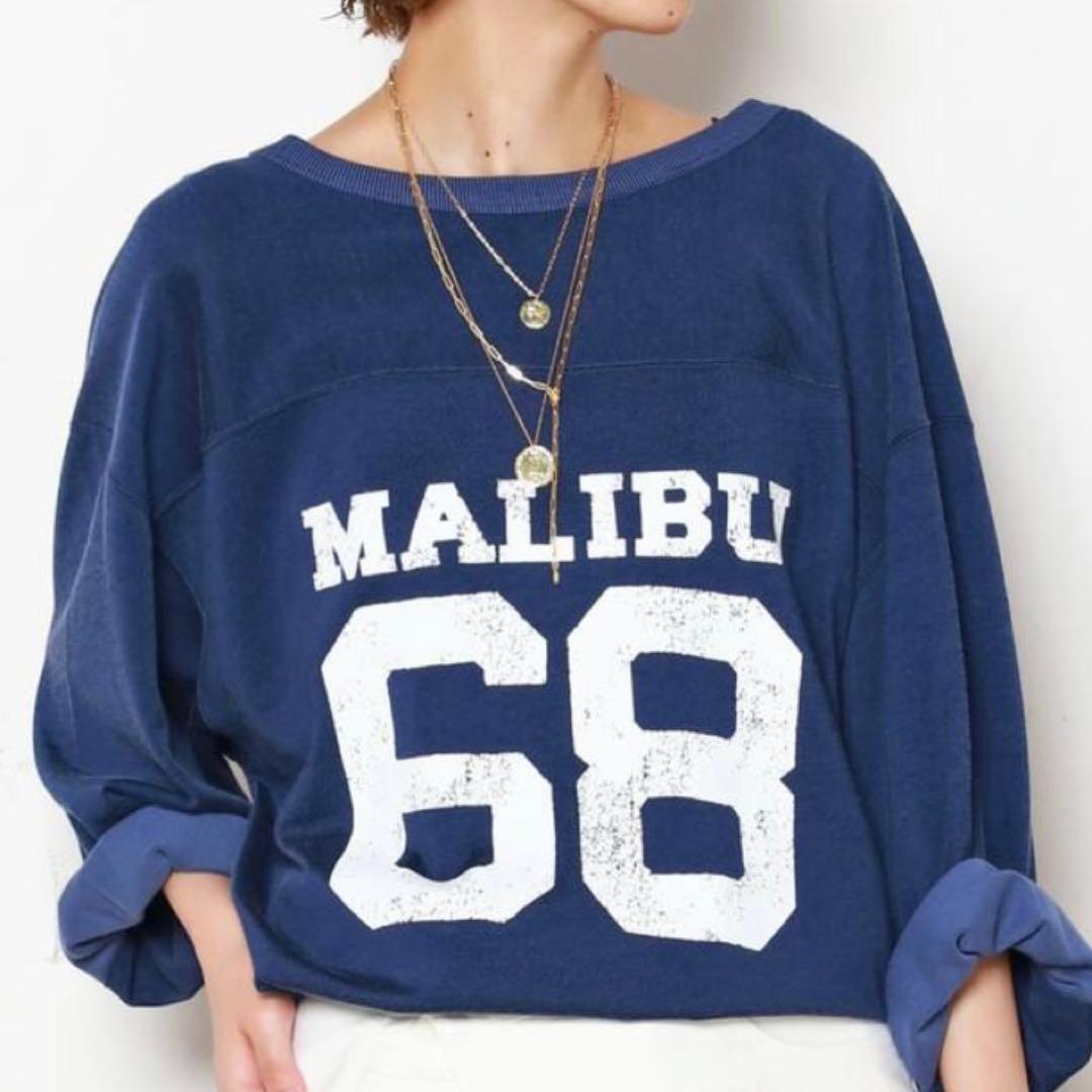 AP STUDIO athletic wear MASON フットボールTシャツ