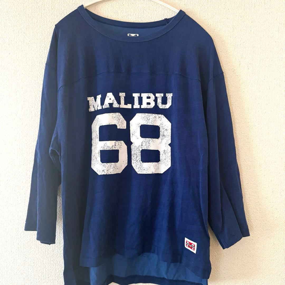 AP STUDIO athletic wear MASON フットボールTシャツ