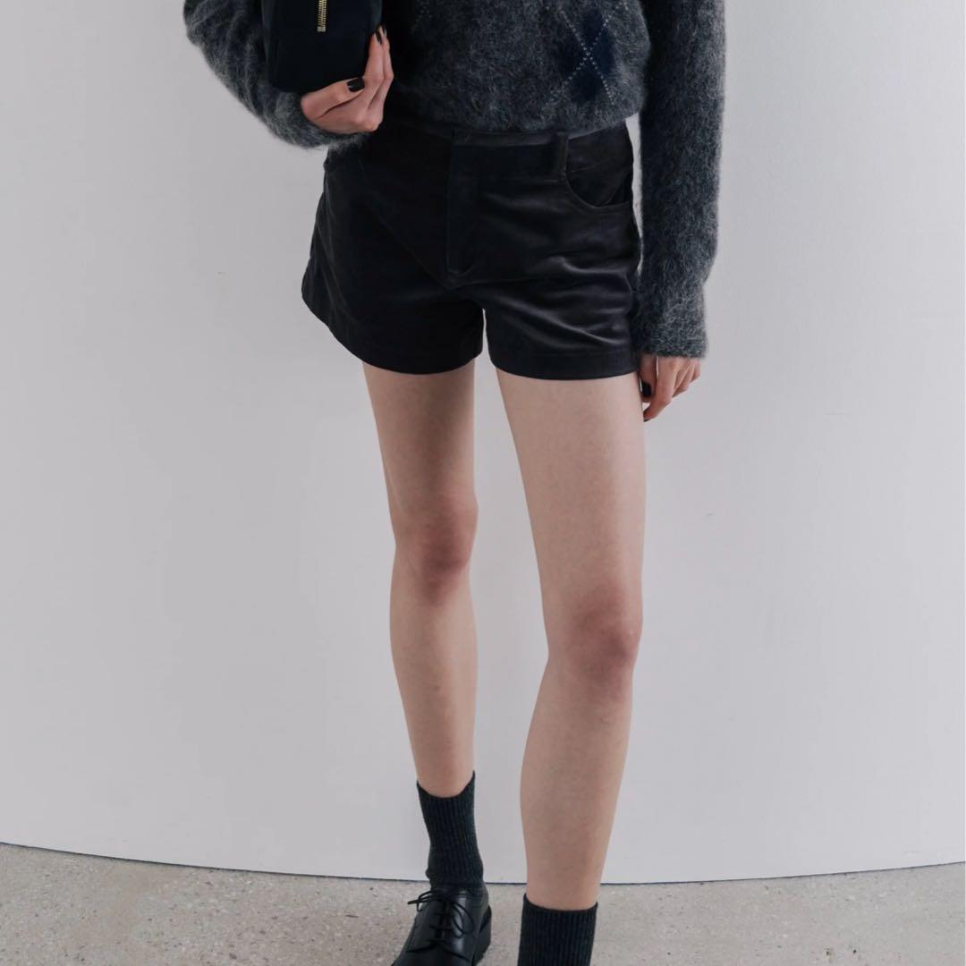 THETOE 2025AW 売り切れ コーデュロイ ショートパンツ S グレー