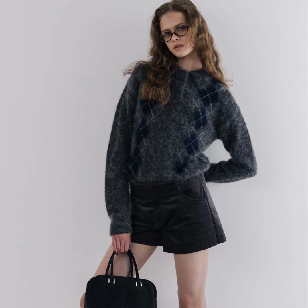 THETOE 2025AW 売り切れ コーデュロイ ショートパンツ S グレー