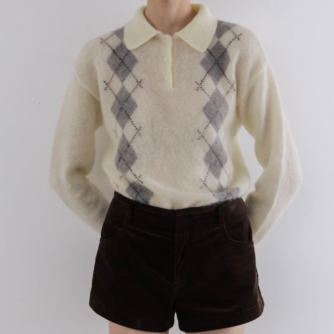 THETOE 2025AW 売り切れ コーデュロイ ショートパンツ S グレー