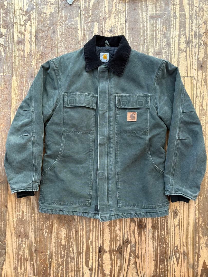 〚希少 Sサイズ〛Carhartt トラディショナルコート モスグリーン