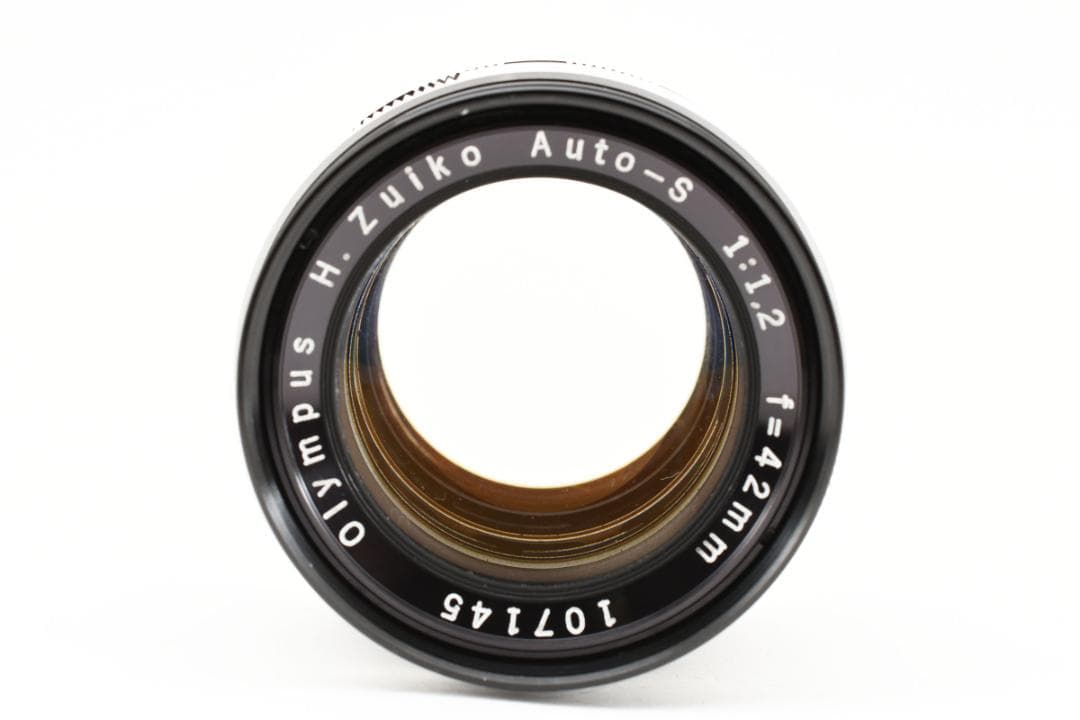 レンズ(単焦点) Olympus H. Zuiko Auto-S 42mm f/1.2 PEN F