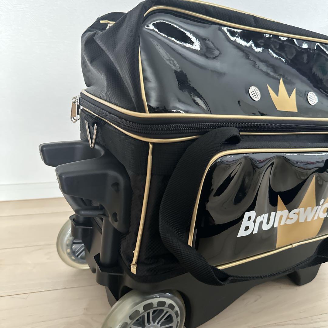【極美品】2ボール用 Brunswick クラウン2ボールローラー