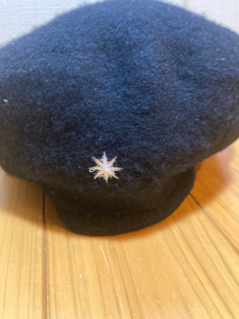 GDC × CA4LAカシラコラボWOOL BERETウールベレー帽ブラック黒