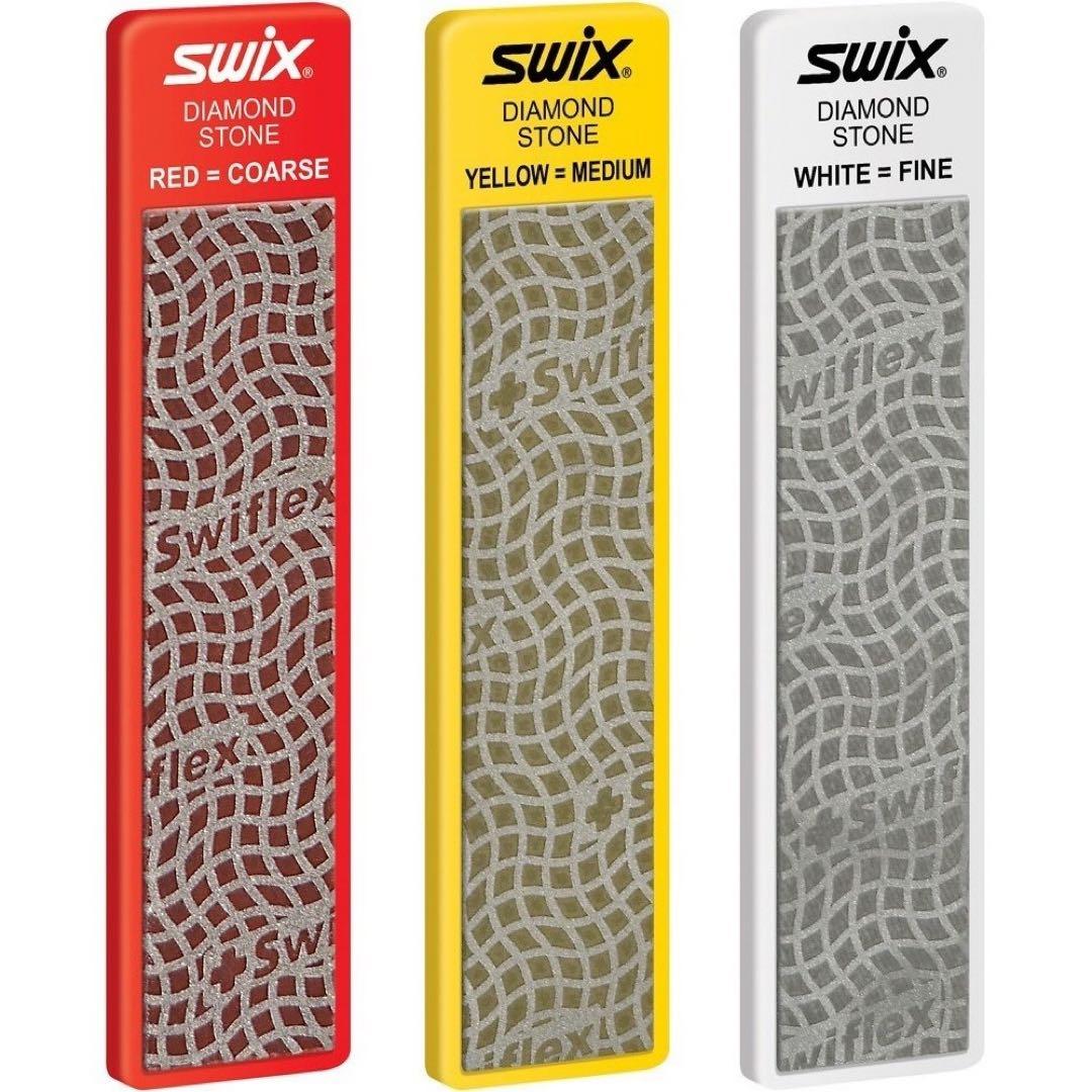 SWIX　ダイヤモンドストーン　100mm　3点セット　diamond file