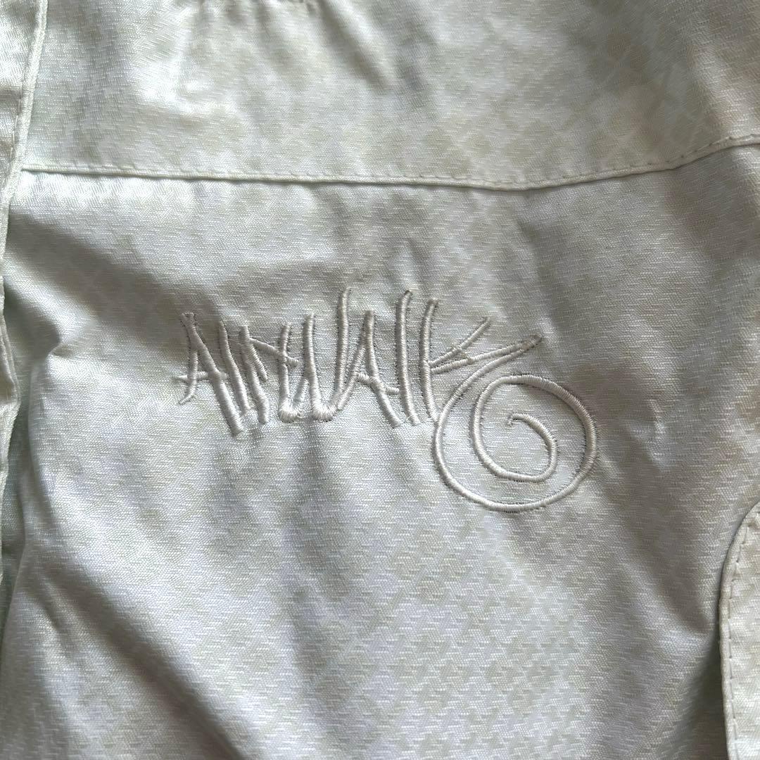 AIRWALK スキーウェア　上下　160 スノボ　男女兼用可　白×ブラウン