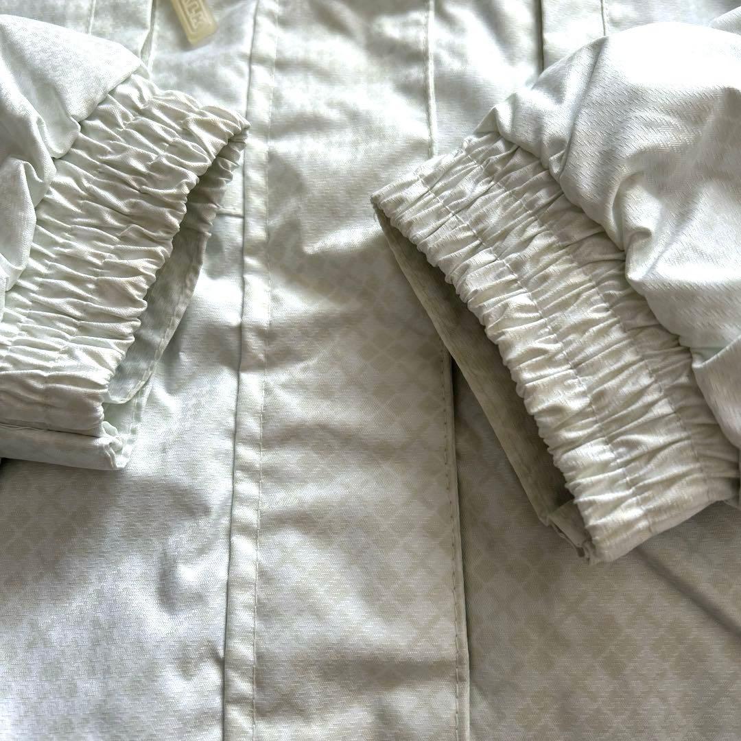 AIRWALK スキーウェア　上下　160 スノボ　男女兼用可　白×ブラウン