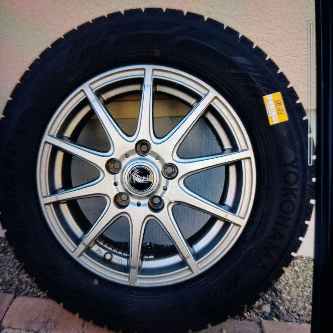 ２３製スタッドレスタイヤ４本バリ溝！195/65/15