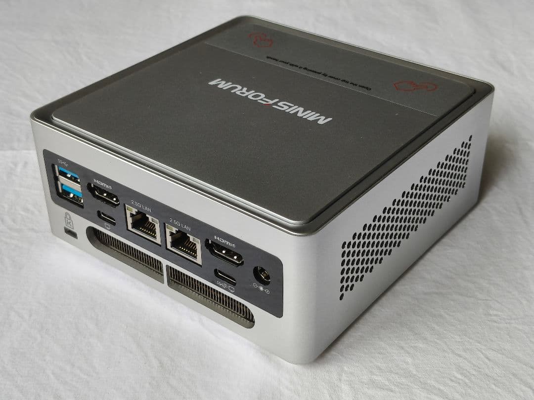 美品 Minisforum NAB6/Core i5-12600H/Office