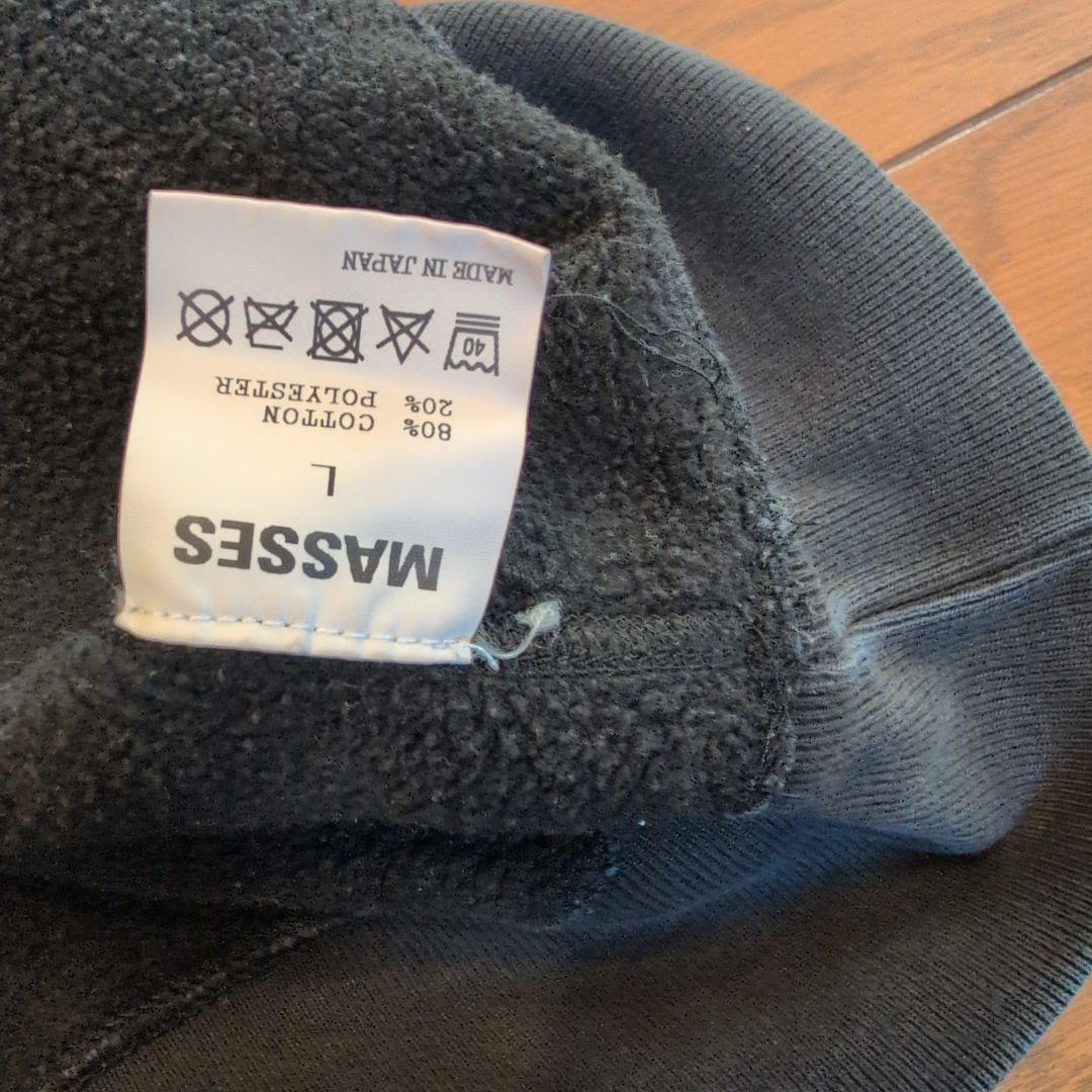 masses ヘビーウエイト　フーディーパーカー