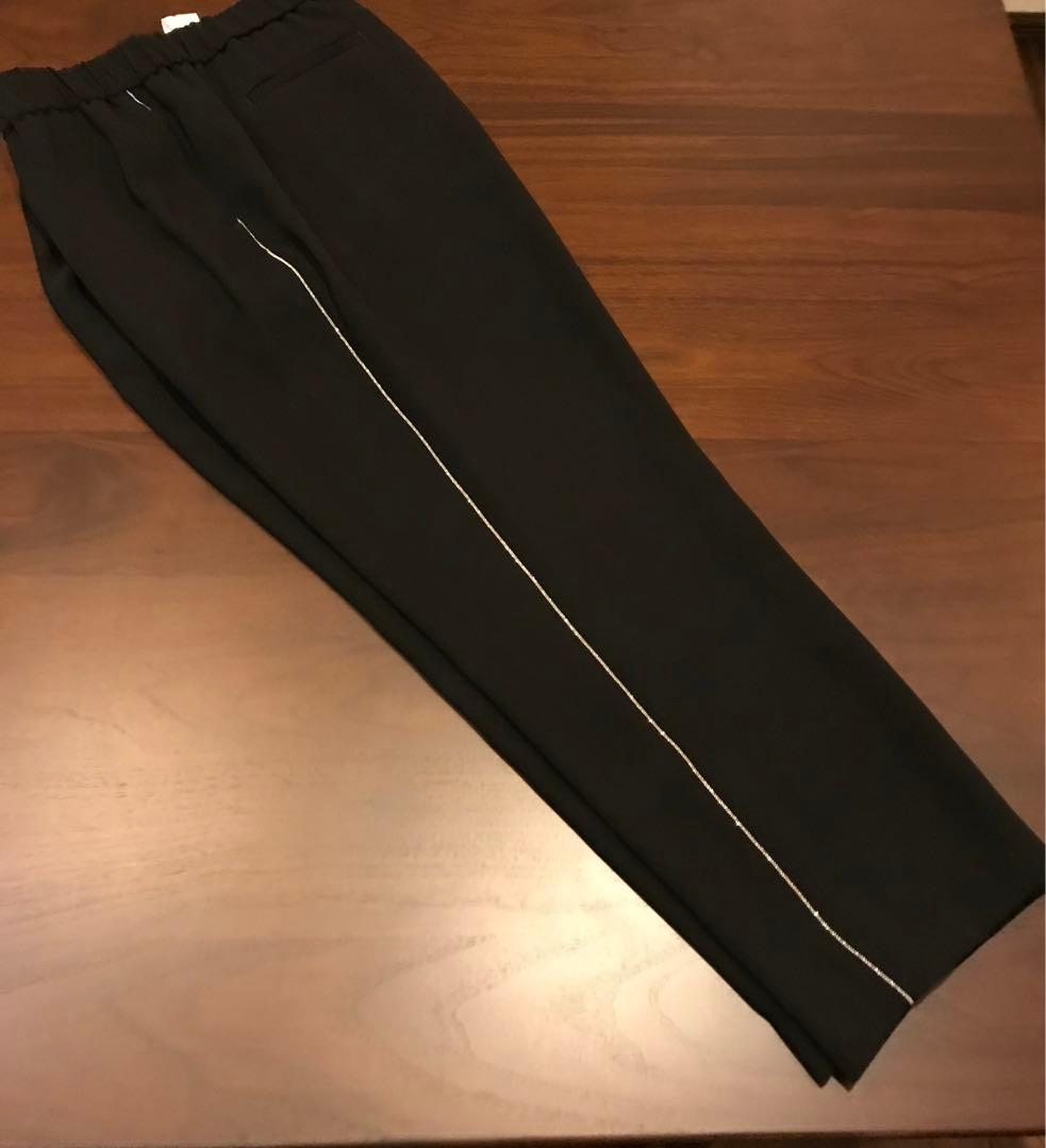 【PESERICO】モニーレ付きプルオンパンツ　★春夏物