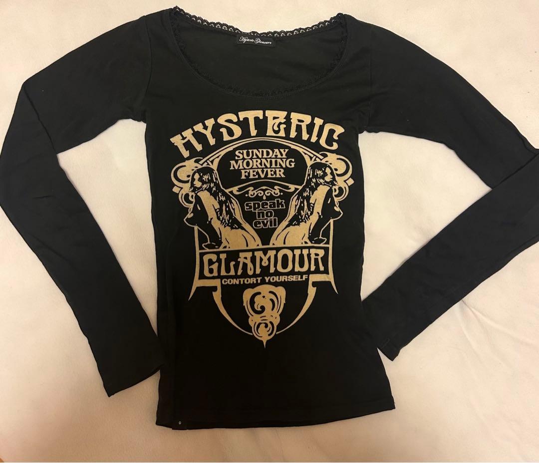 HYSTERIC GLAMOUR L/Sカットソー