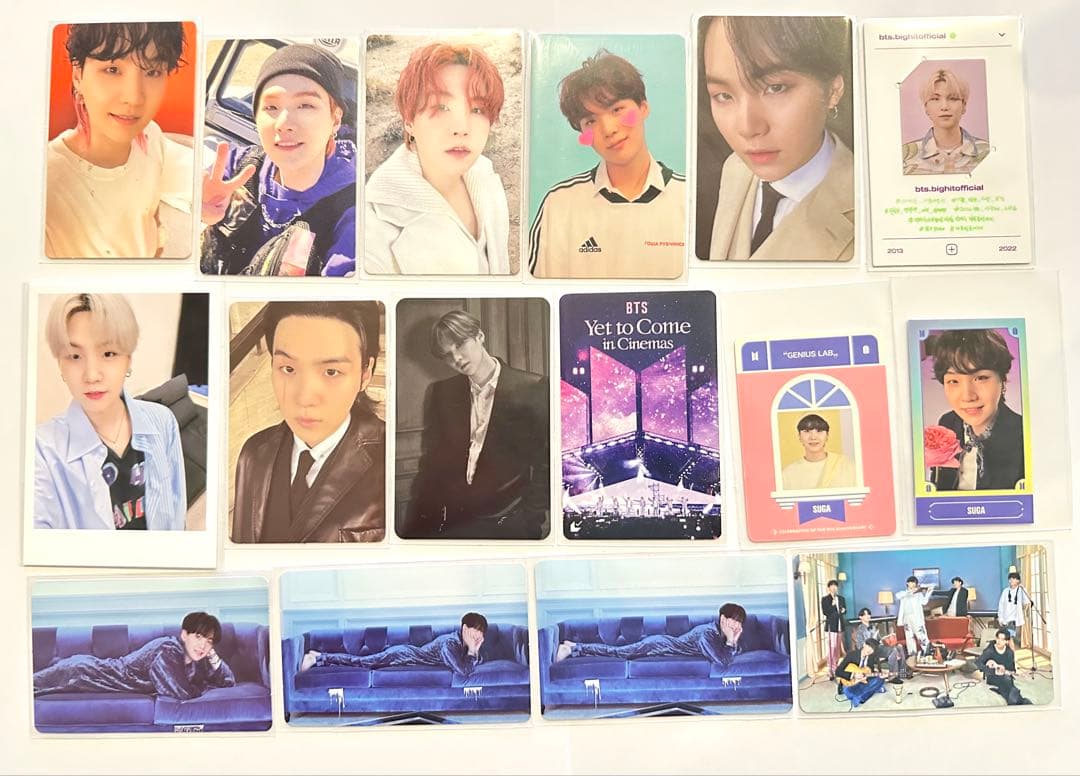 【公式】BTS SUGA ユンギ トレカ 54枚セット フォトカード まとめ売り