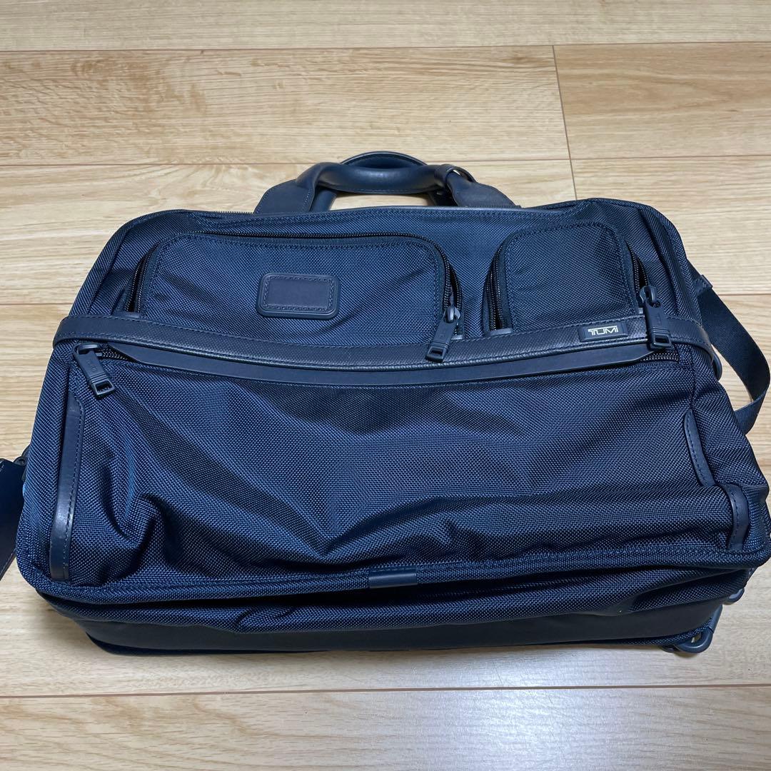 【新品・未使用】TUMI SHIPS別注 ALPHA3 3WAY ブリーフ青
