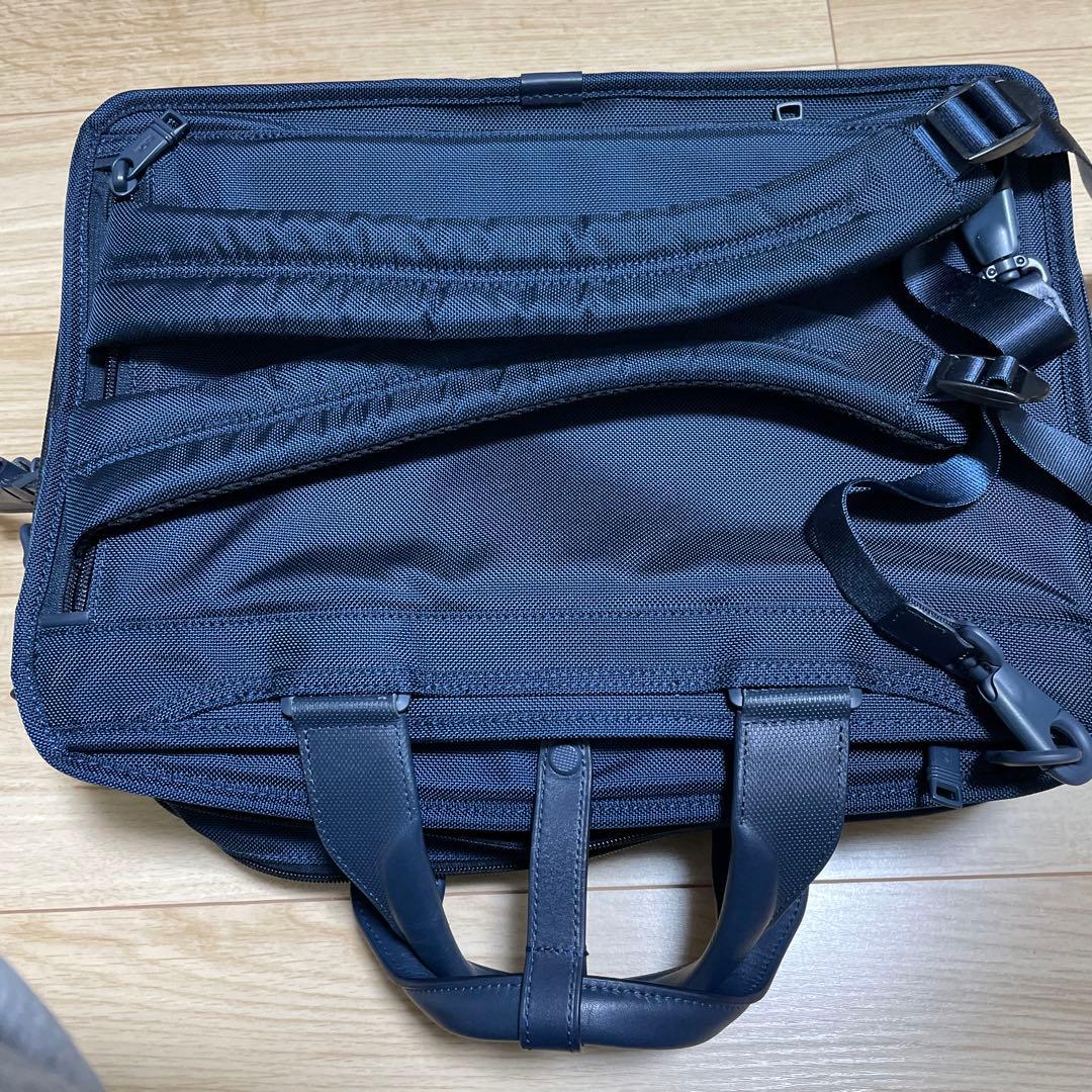 【新品・未使用】TUMI SHIPS別注 ALPHA3 3WAY ブリーフ青