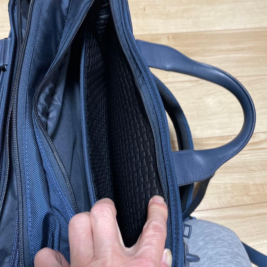 【新品・未使用】TUMI SHIPS別注 ALPHA3 3WAY ブリーフ青