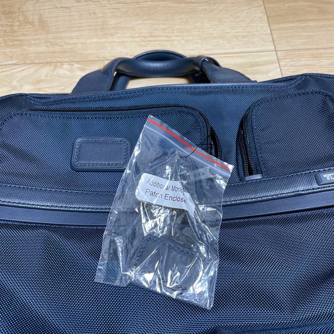 【新品・未使用】TUMI SHIPS別注 ALPHA3 3WAY ブリーフ青