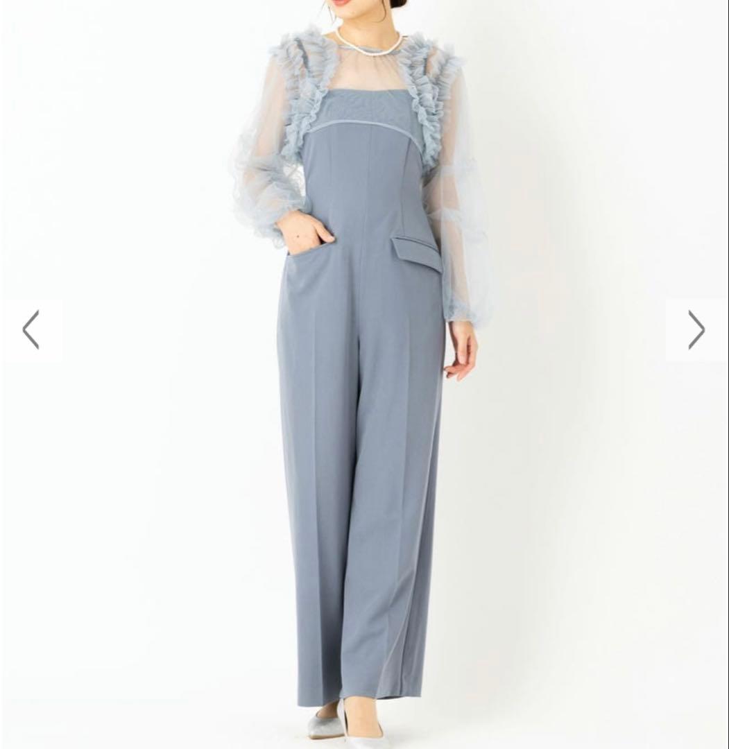 リリーブラウン　チュールボレロセットコンビネゾン