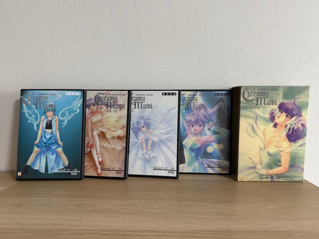 我係小忌廉・魔法の天使クリィミーマミ DVD BOXSET 01・02
